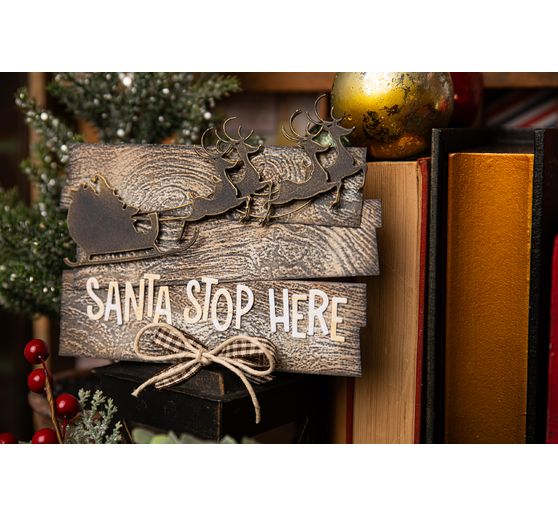 Sizzix 3D Embossing Template "Woodgrain by Tim Holtz"
