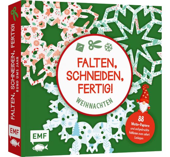 Buch "Bastelblock: Falten, Schneiden, fertig! Weihnachten"