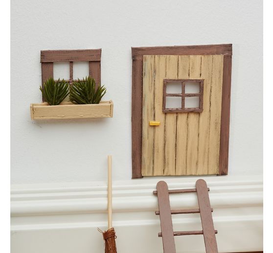 Miniature window square "wide depth"