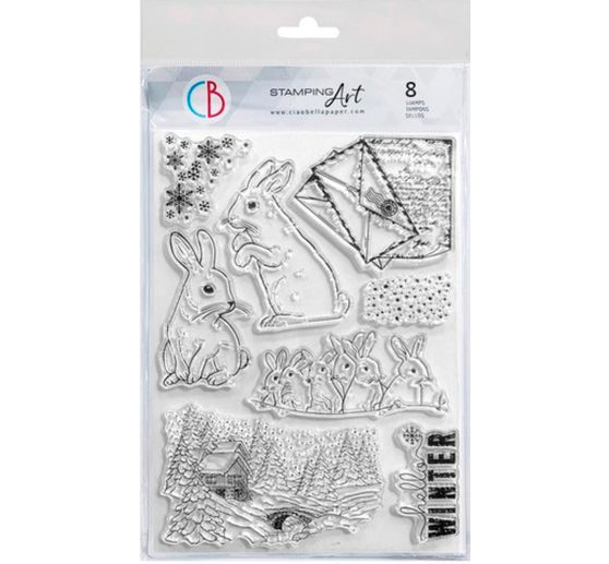 Silicone stamp "Winter Journey", Arctic Adventure