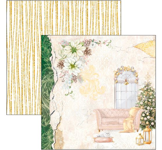 Scrapbook-Papier "Sparkling Christmas"