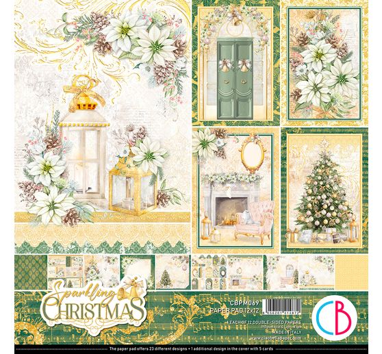 Scrapbook-Papier "Sparkling Christmas"