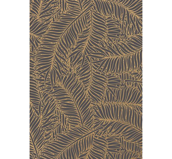 Vintage photo cardboard "Palm frond"