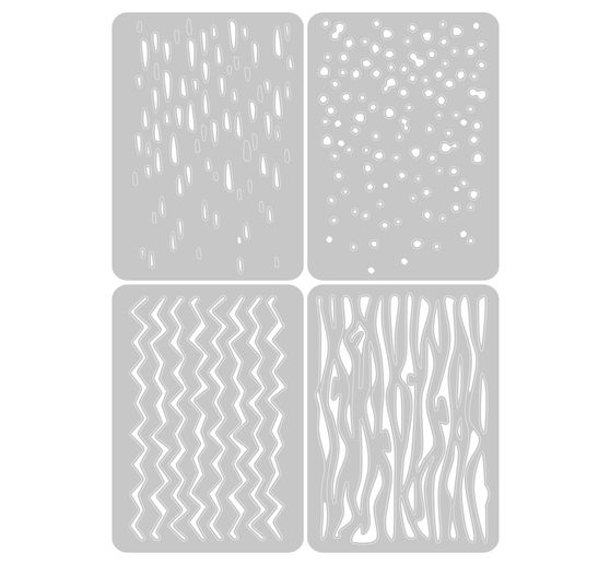 Sizzix Thinlits punching template "Infinite Doodles #2"