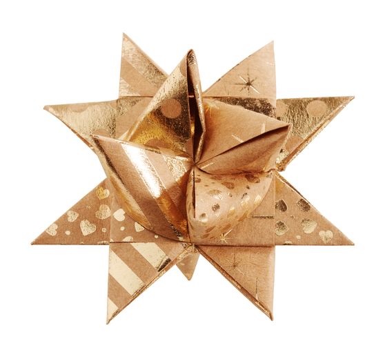 Papierstreifen "Kraftpapier Gold"