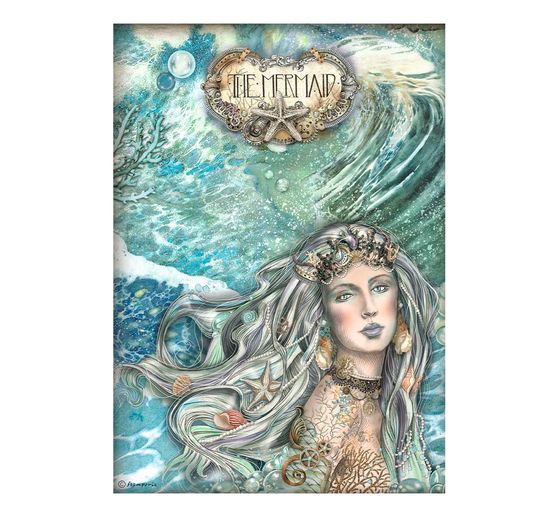 Motiv-Strohseiden Sortiment "Songs of the Sea"