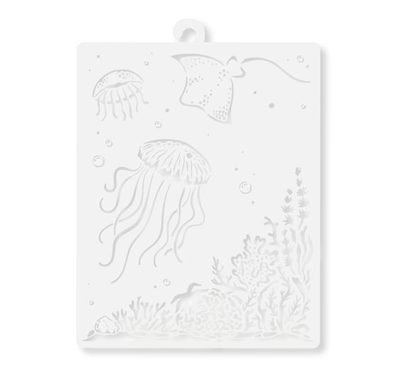 Stencil "Songs of the Sea - Jellyfish"