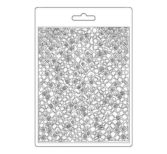 3D Texture form "Songs of the Sea - Mermaid Scales"