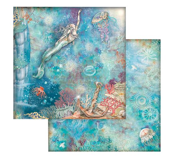 Scrapbook block "Songs of the Sea"