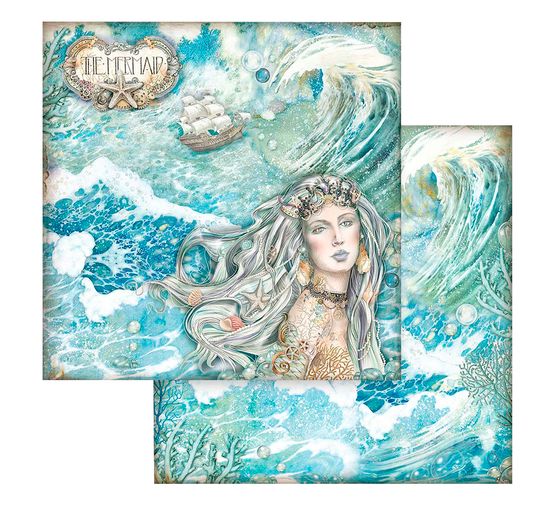 Scrapbook block "Songs of the Sea"