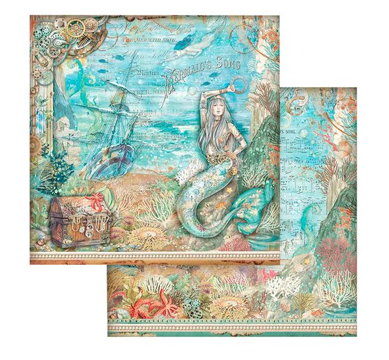 Scrapbook block "Songs of the Sea"
