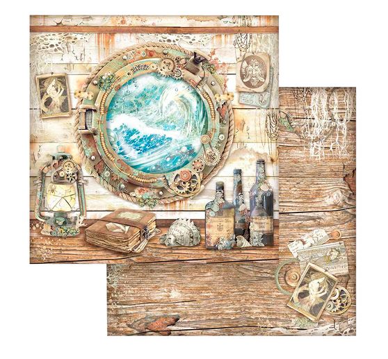 Scrapbook block "Songs of the Sea"