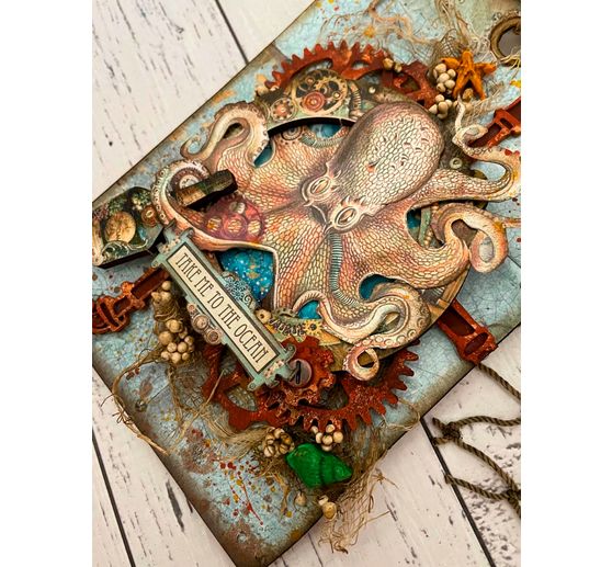 Scrapbook block "Songs of the Sea - Backgrounds"