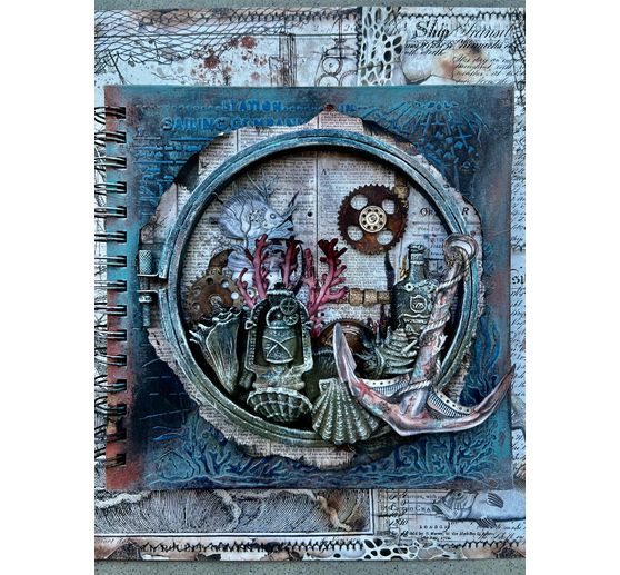 Scrapbook block "Songs of the Sea - Backgrounds"