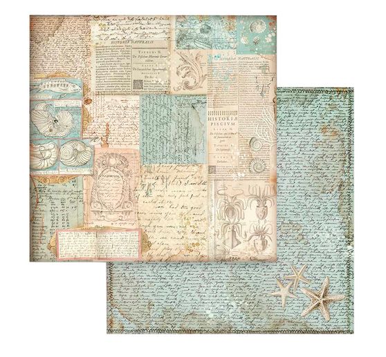 Scrapbook block "Songs of the Sea - Backgrounds"