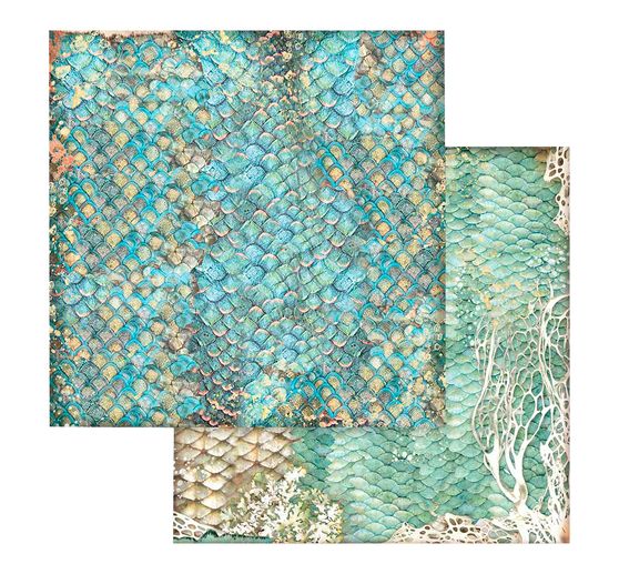 Scrapbook block "Songs of the Sea - Backgrounds"