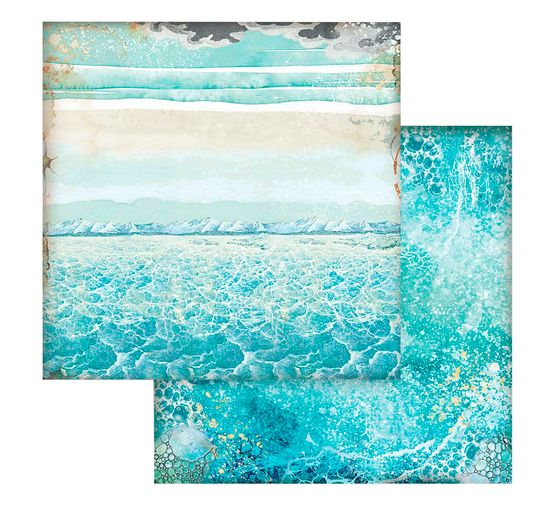 Scrapbook block "Songs of the Sea - Backgrounds"