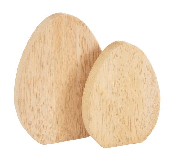 VBS Wooden eggs "Flat"