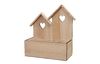 Wooden planter "Houses"