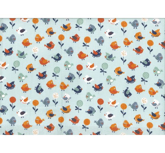 Fabric package patchy "Birds and butterflies"