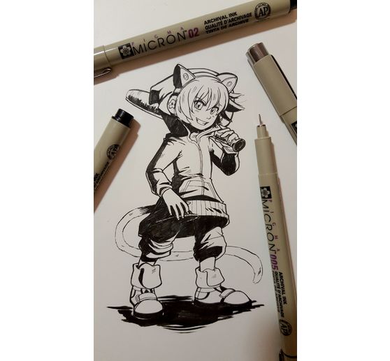 Sakura Pigma Micron "Manga Sammlung", 6er-Set