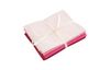 Fabric package patchy uni "Pink-Red