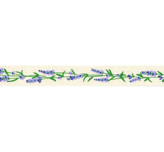 Baumwollband "Lavendel"