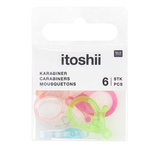 itoshii Karabiner-Set "Fashion Mix"