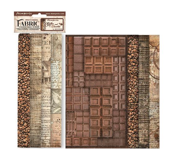 Fabric package "Coffee and Chocolate"