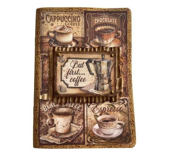 Motiv-Strohseiden Sortiment "Coffee and Chocolate"