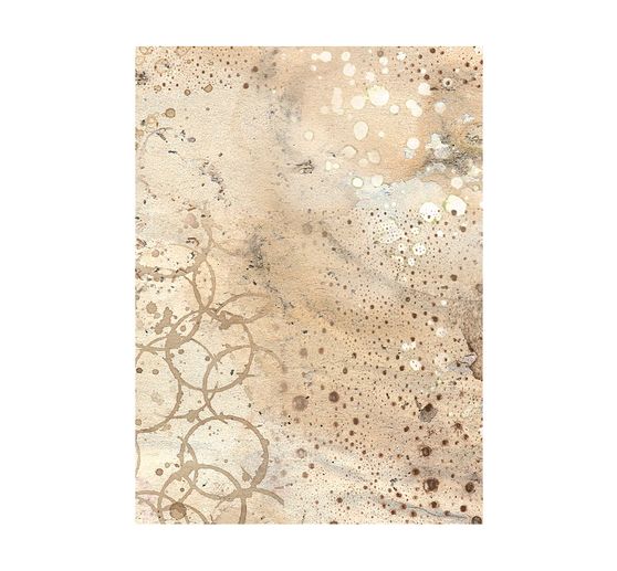 Motiv-Strohseide Backgrounds "Coffee and Chocolate"