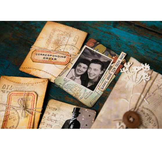 Sizzix Thinlits Stanzschablone "Pillow Box + Bag by Tim Holtz"