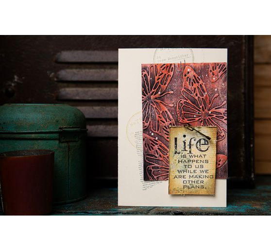 Sizzix Thinlits Stanzschablone "Scribbly Butterfly by Tim Holtz"
