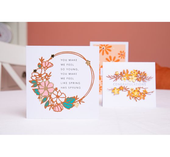 Sizzix Thinlits Stanzschablone "Woodland Borders"