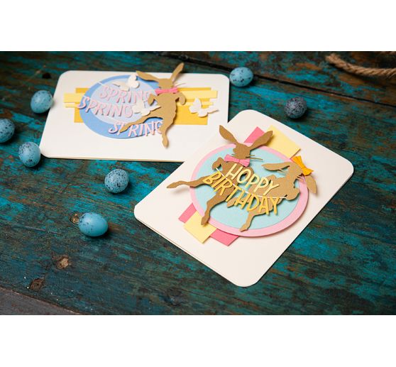 Sizzix Thinlits Stanzschablone "Hippity Hop by Tim Holtz"