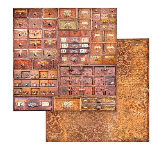 Scrapbook-Block "Coffee and Chocolate - Backgrounds"