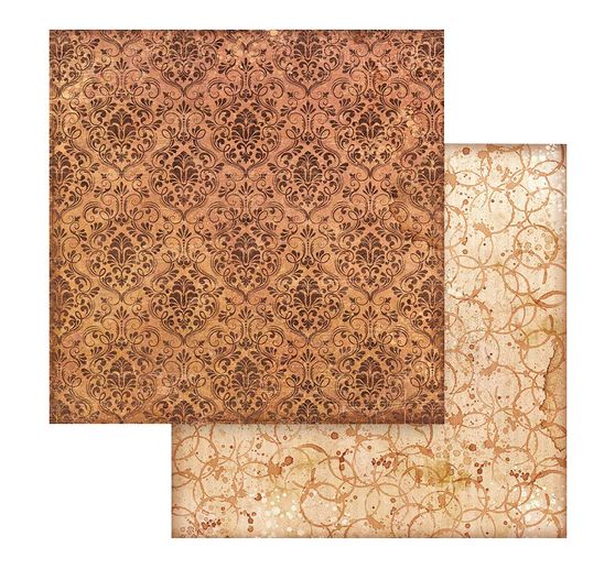 Scrapbook-Block "Coffee and Chocolate - Backgrounds"