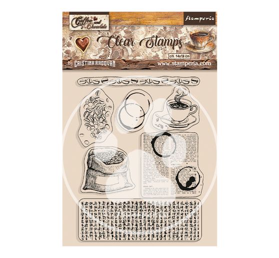 Clear Stamps "Coffee and Chocolate"