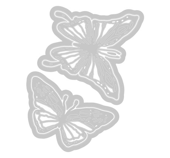 Sizzix Thinlits Stanzschablone "Scribbly Butterfly by Tim Holtz"