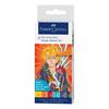 Faber-Castell Pitt Artist Pen Manga Shônen Set, 6 Stifte