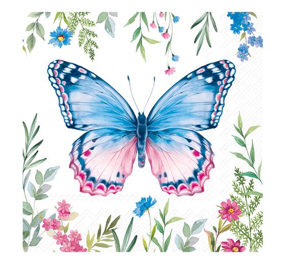 Napkin "Watercolor Butterfly"
