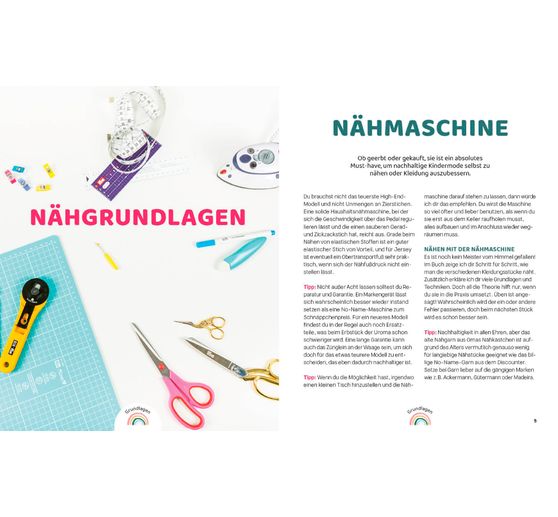 Buch "Nähen super easy - Kleidung für Babys und Kids"