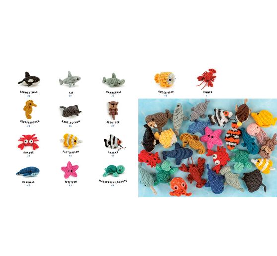 Buch "Mini-Amigurumis - Süße Meeresbewohner"