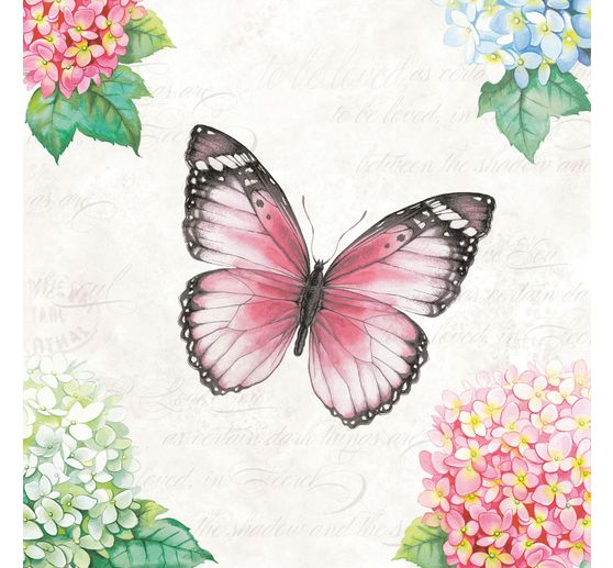 Napkin "Butterfly Rose"
