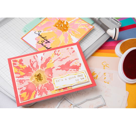 Sizzix Framelits Stanzschablone "Top Note by Stacey Park"