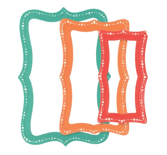 Sizzix Framelits Stanzschablone "Top Note by Stacey Park"