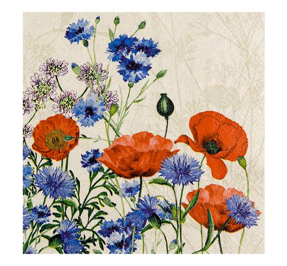 Serviette "Wild Poppies"