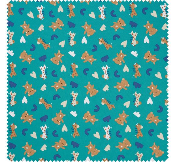 Jersey fabric "Favorite animals"