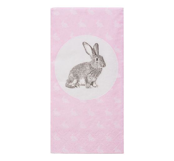 Papiertaschentücher "Portrait of Rabbit"