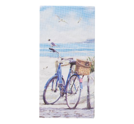 Papiertaschentücher "Fahrrad am Strand"